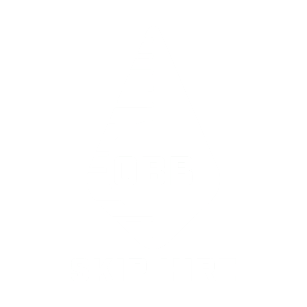 OBB Skip Hire - Logo - WHITE