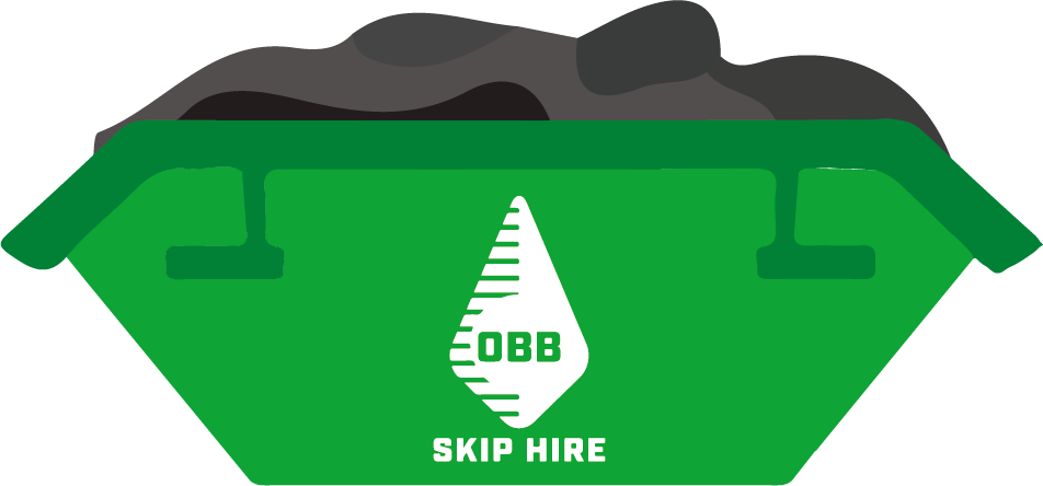 OBB Skip Hire - Skip with rubbish